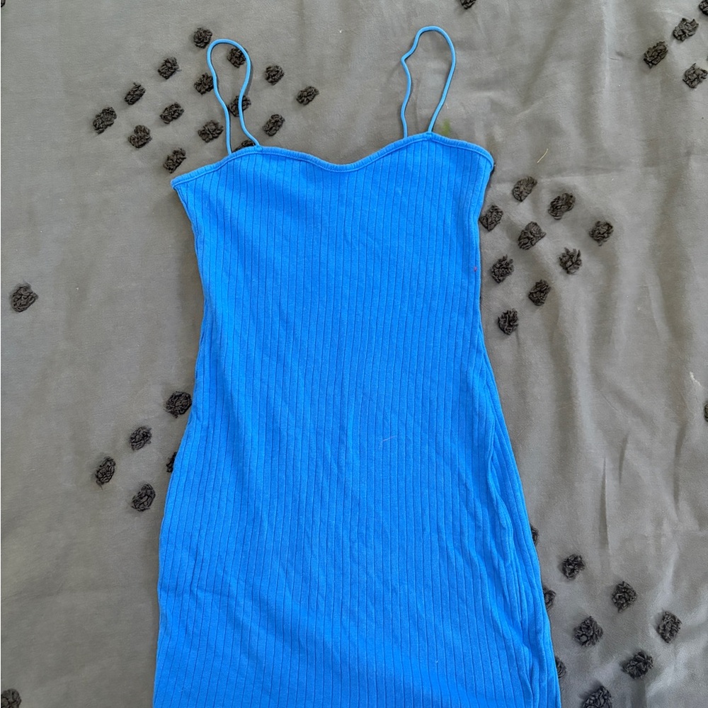 SHEIN royal blue mini dress